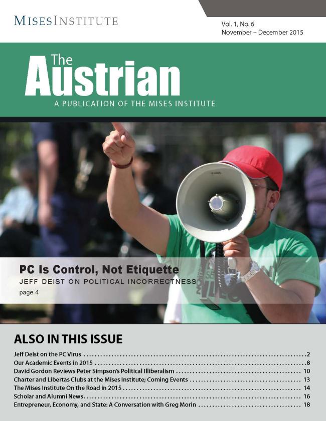 The Austrian vol 1 no 6 2015 cover